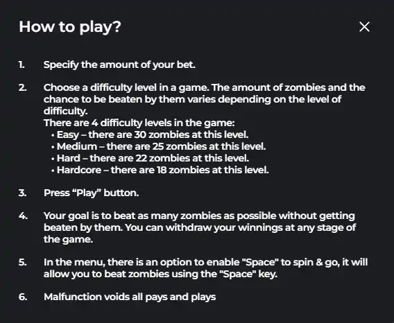chicken vs zombies how to play