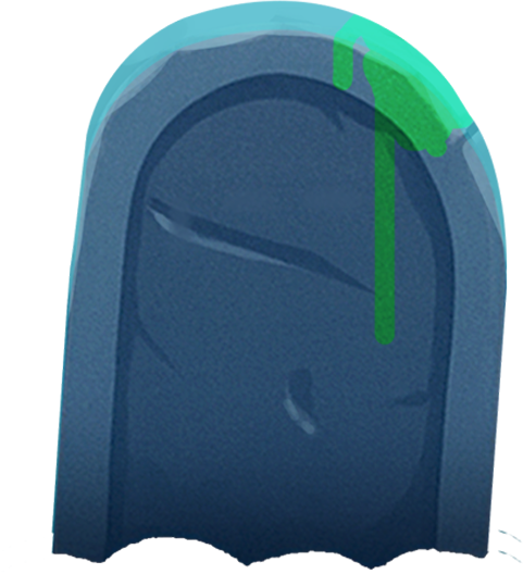 chicken vs zombies character coffin 2